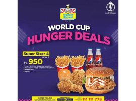 Student Biryani Super Sixer Deal 4 For Rs.950/-
